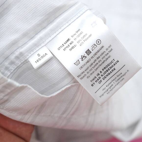 Han Kjobenhavn Camp Collar Boxy Oversize Short Sleeve Shirt Mens Small - Picture 4 of 6